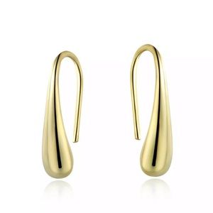 GOLD TEARDROP EARRINGS